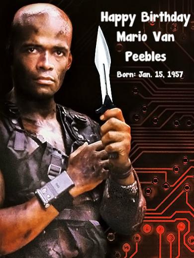 Happy Birthday Mario Van Peebles! 