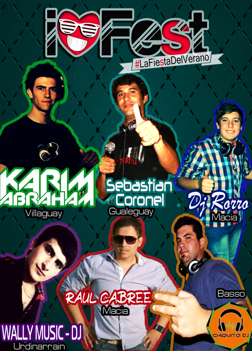 MatyBouchet's tweet photo. Estos son algunos de los Djs confirmados hasta el momento! Muchas Gracias por haberse sumado #EncuentroDeDjs http://t.co/yclf6UPjMx