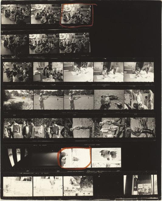 Contact sheet shows the evolution of a photo that could have gotten away nyti.ms/1u9HeTy (Photo: Robert Frank)