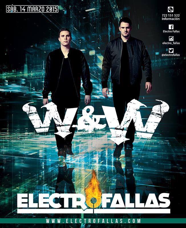 Por primera vez en Valencia <a href="/WandWmusic/">W&W</a> y por solo 16€ + gastos de gestión!!
Entradas -> electrofallas.es