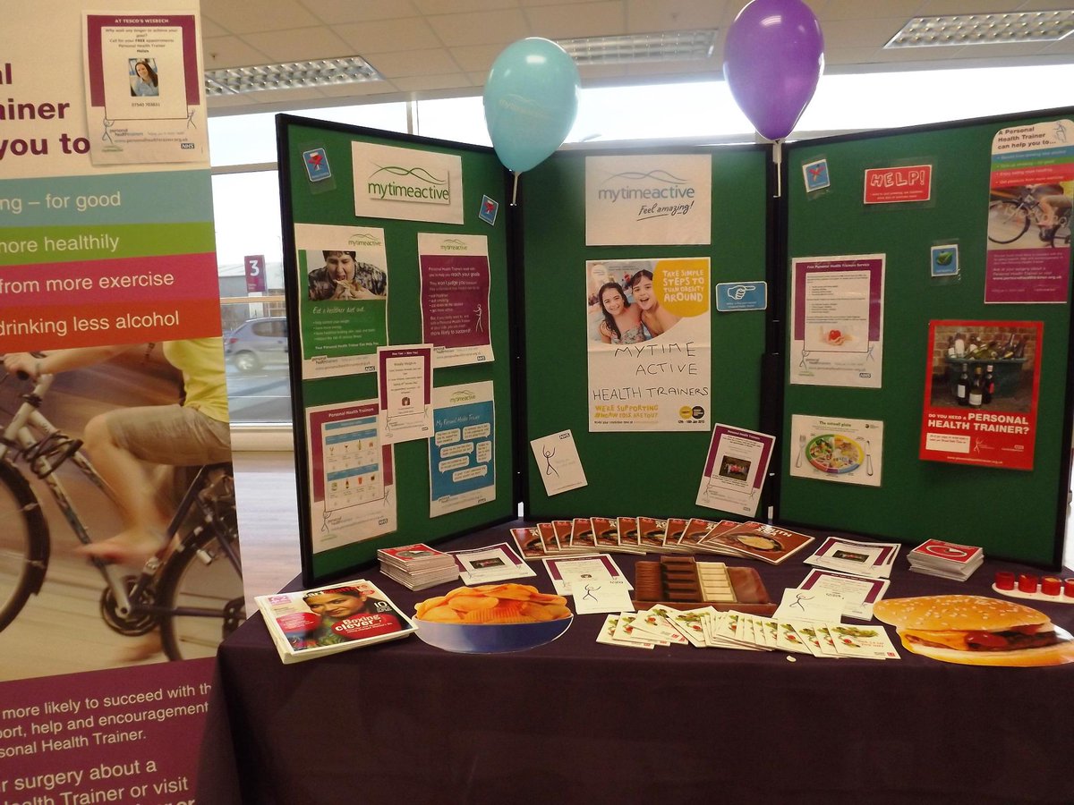 CambsHTs's tweet photo. Health Trainer Helen with her display board and resolution, great work!
#whatareyouwaitingfor #MTA #NOAW http://t.co/6RyLW00xzp