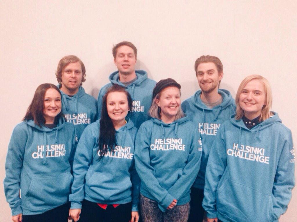 TellUs_official's tweet photo. Exciting times! Today: Helsinki Challenge Kick Off. #helsinkichallenge #telluscrew http://t.co/2ZEhVReT2D