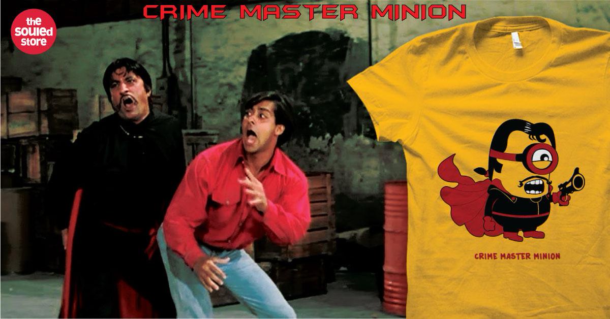 thesouledstore's tweet image. NEW DESIGN! Get this legendary Crime Master Gogo tee here: bit.ly/1yfU9KJ #CrimeMasterGogo #AndazApnaApna