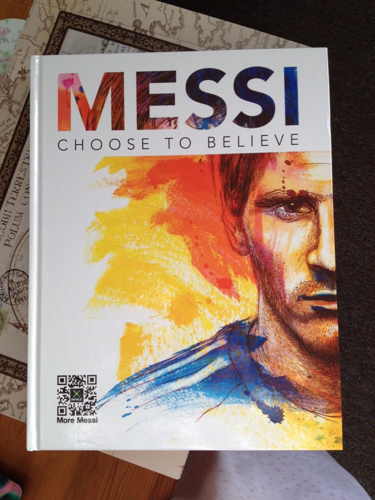 tango2022's tweet photo. @LeoMessiBook this is the best book I ever bought on #Leo #Messi http://t.co/9ho36AlN56