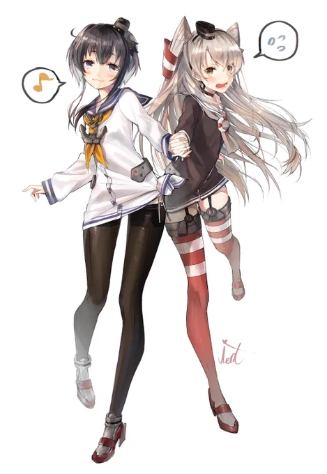 #イラストと描いた人 