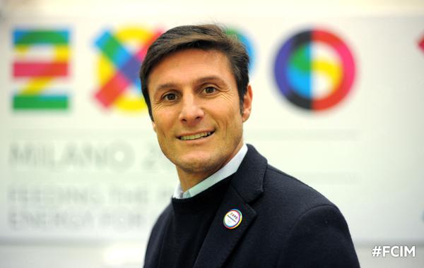 Inter_en's tweet photo. .@javierzanetti joins the @Expo2015Milano team http://t.co/hhFSZtxgM3 #FCIM http://t.co/thrqVqaYfJ