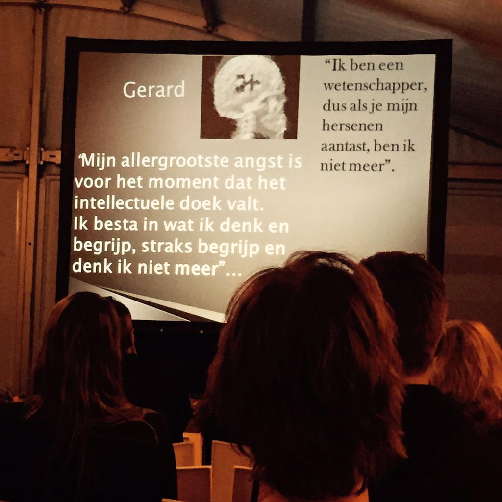 Dementieweb's tweet photo. Prachtige verhaal van Liz Cramer bij opening van Proeftuin Dementie Friesland #dementieverhalenbank http://t.co/dNqwukbaW7