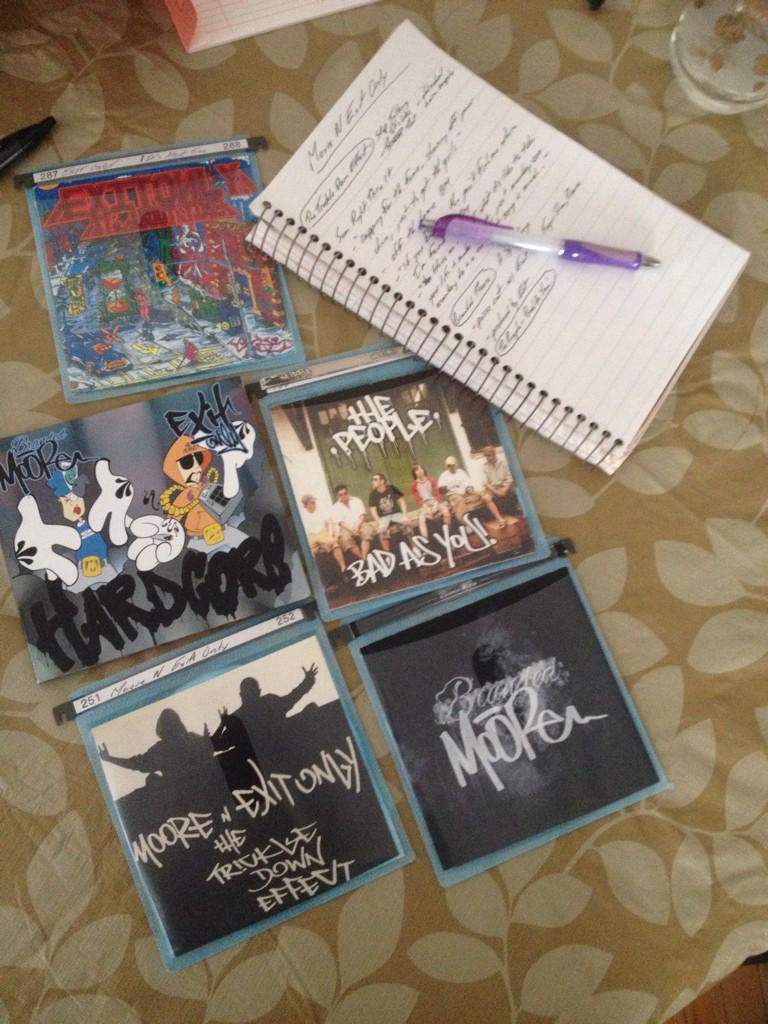 chasemarch's tweet photo. Prepping for an interview with two of #LdnOnt's finest, @MDUBBLE &amp; #ExitOnly for #WIBRapRadio http://t.co/YRvwiOCDhf