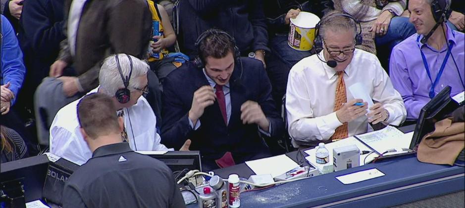 .<a href="/gallinari8888/">DANILO GALLINARI</a> tries his hand at being a play-by-play man during Mavs-Nuggets

WATCH: on.nba.com/1u9ywop