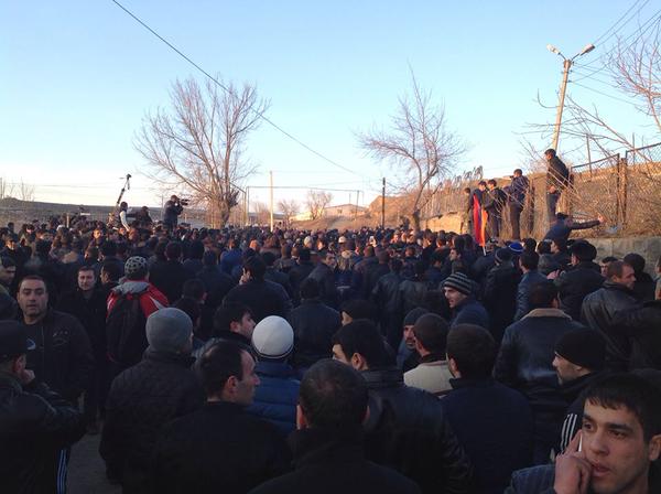 В Армении начались антироссийские митинги 