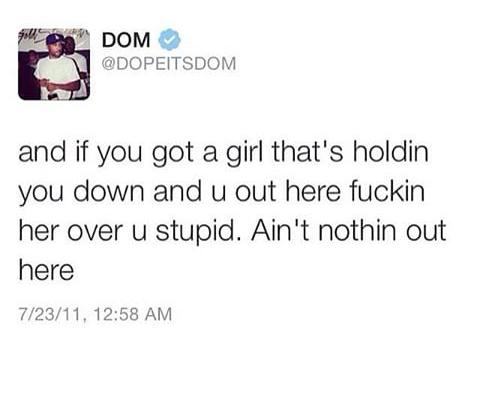 RichPorterTre's tweet photo. This shit something that should be said everyday http://t.co/rFSQNfTEVt