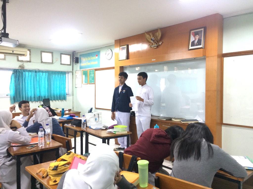 Sedang berlangsung program Perwakilan Kelas Goes to Class pertama di tahun 2015