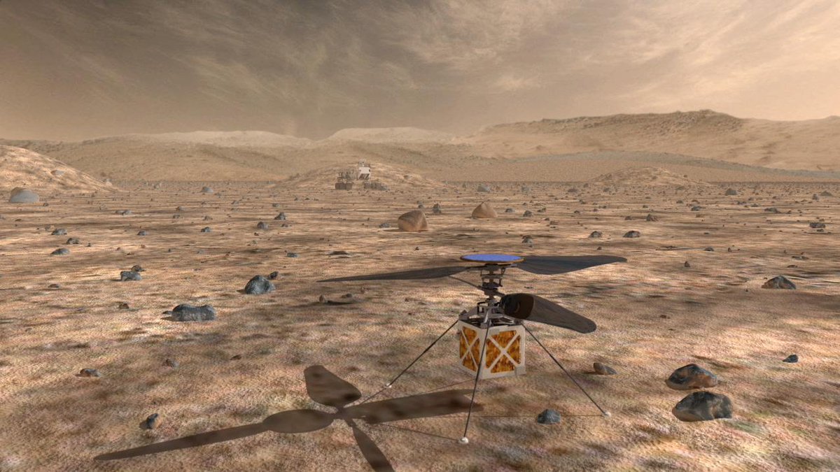 MarsCuriosity's tweet image. WANT RT @NASAJPL: Mini helicopter could give future Mars rovers a new view youtu.be/vpBsFzjyRO8 #crazyengineering