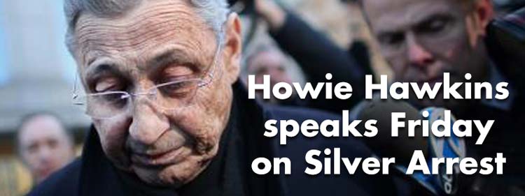 Hawkins_Media's tweet photo. Hawkins to hold press conference friday on Cuomo / Silver ... http://t.co/j6Zb78kw8i http://t.co/UQwwj8m7Pg