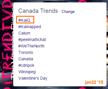 iTrendTVD's tweet image. #KaiQ &amp;amp; #Kainapped both trending in Canada #TVD