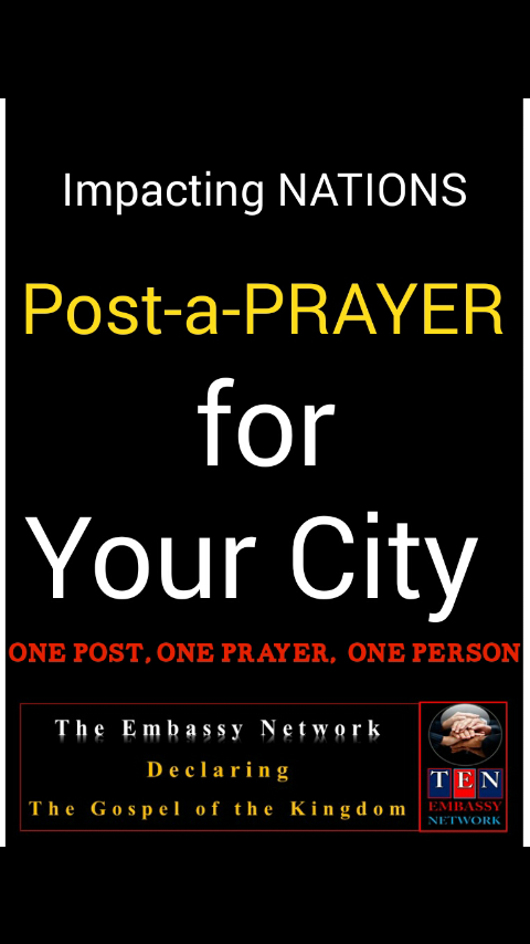 embassypost's tweet photo. #PostAPrayer
#ForYourCity http://t.co/1QTVMmDANI