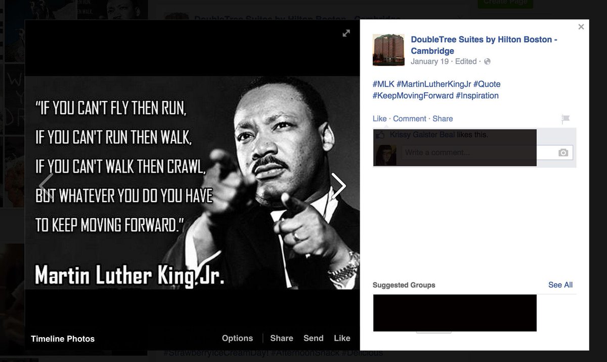 UNITE HERE Local 26 On Twitter Harvard Hotel Posts MLKday Meme