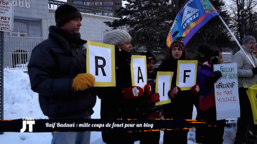 LAutreJT's tweet photo. #RaifBadawi : 1000 coups de fouet pour un blog, le reportage de @sarahconstantin c'est dans quelques instants. #AJTF4 http://t.co/j2oPbnvsQ5