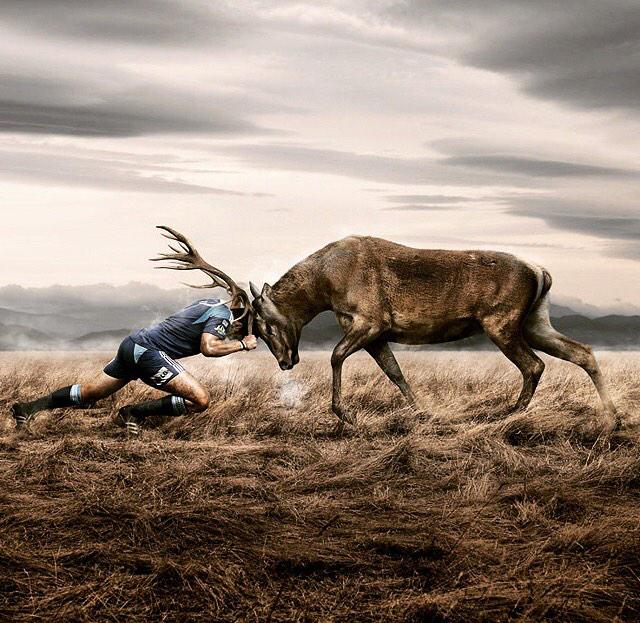 MandyMarchak's tweet photo. Saw @Rugbydump posted that this must be how Canadians tackle and scrum train. You bet, that is exactly how it's done! http://t.co/daXFKHBJzA