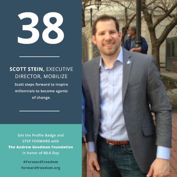 AndrewGoodmanF's tweet photo. .@scotthmstein, Co-Chair, AGF-MAC, steps forward to inspire millennials to become agents of change #ForwardFreedom http://t.co/e8Md50Ia5n