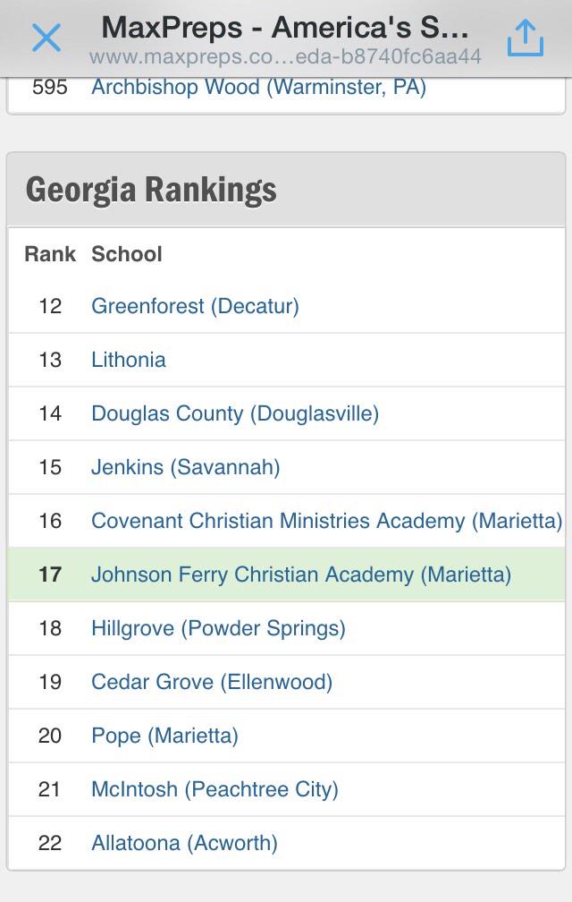 Hey pope I didn't know if you'd seen the rankings lately, so I thought I'd show you myself :)
