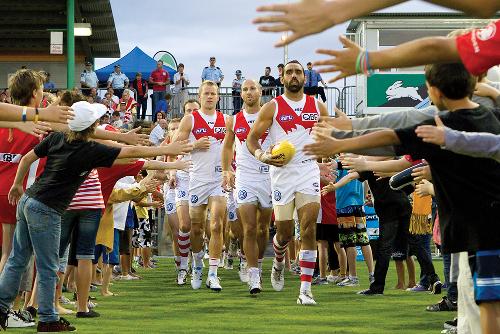 cityofcoffs's tweet photo. @sydneyswans v @brisbanelions NAB match tickets on sale 29 January. https://t.co/8N8xUGoyMR #Coffs #AFL #NABchallenge http://t.co/ylCf7eAg9u