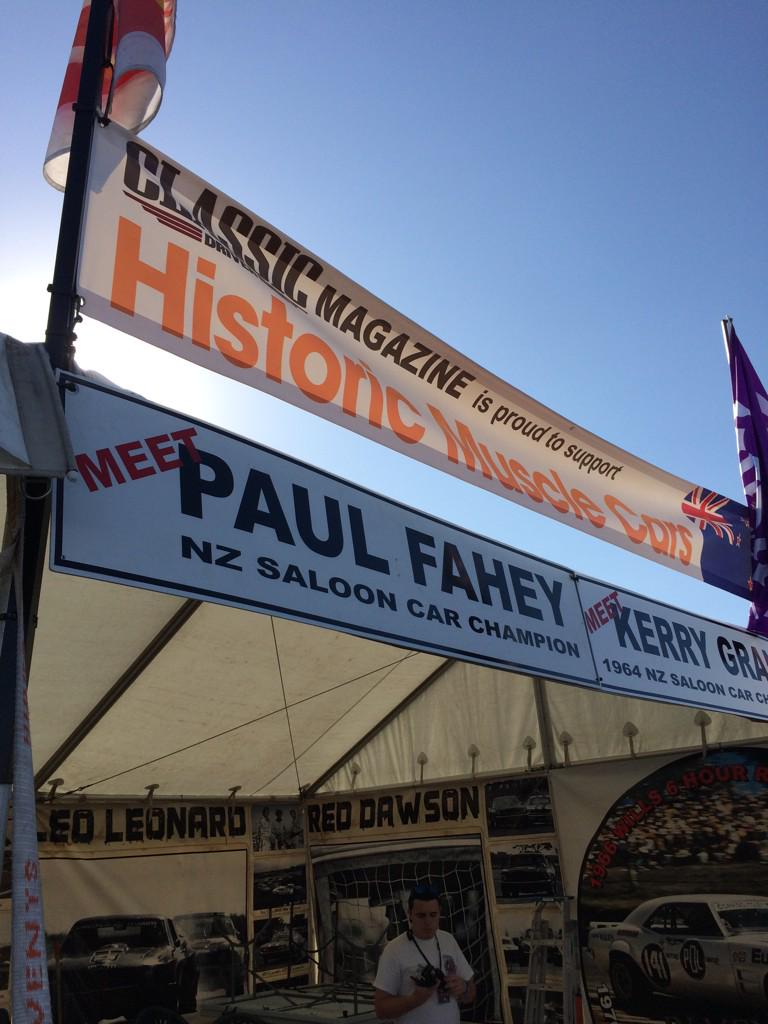 AusTransAm's tweet photo. Back at #NZFMR @HamptonDowns to do it all again this weekend! #ATA #HMC #MuscleCarBattle #LookingGood http://t.co/q9RBRdtxdT