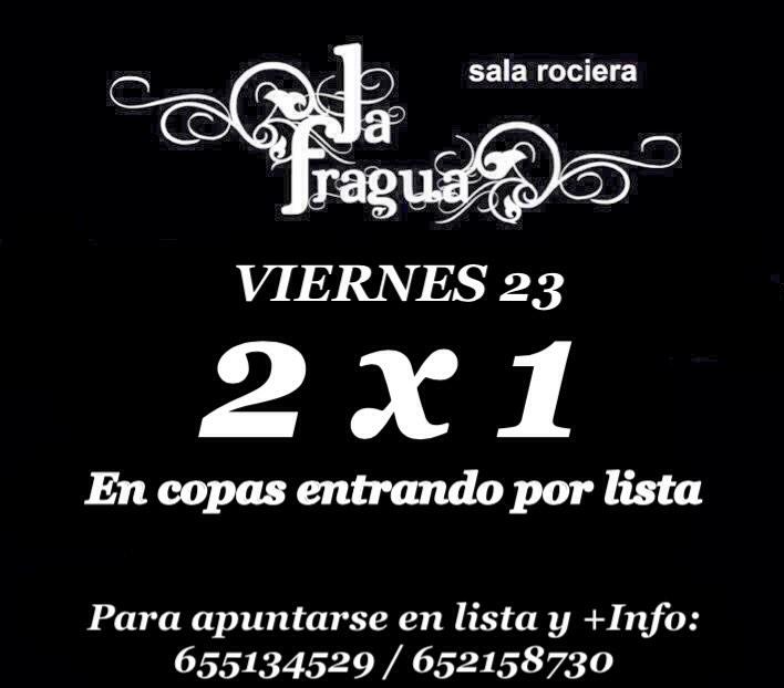 cacahuetes10's tweet photo. "@FraguaSala: Ven mañana Viernes y disfruta de 2x1 en copas entrando por lista para +Info: 655134529 http://t.co/qOrfwqRCL3"
