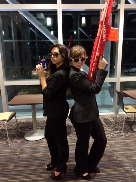 FIUFRAS's tweet photo. RA's in Black... Protecting residents from the troubles of the Universe!! #FRAS2015 #FIU #FIUFRAS @2015FRAS http://t.co/Y2kpdbypx3