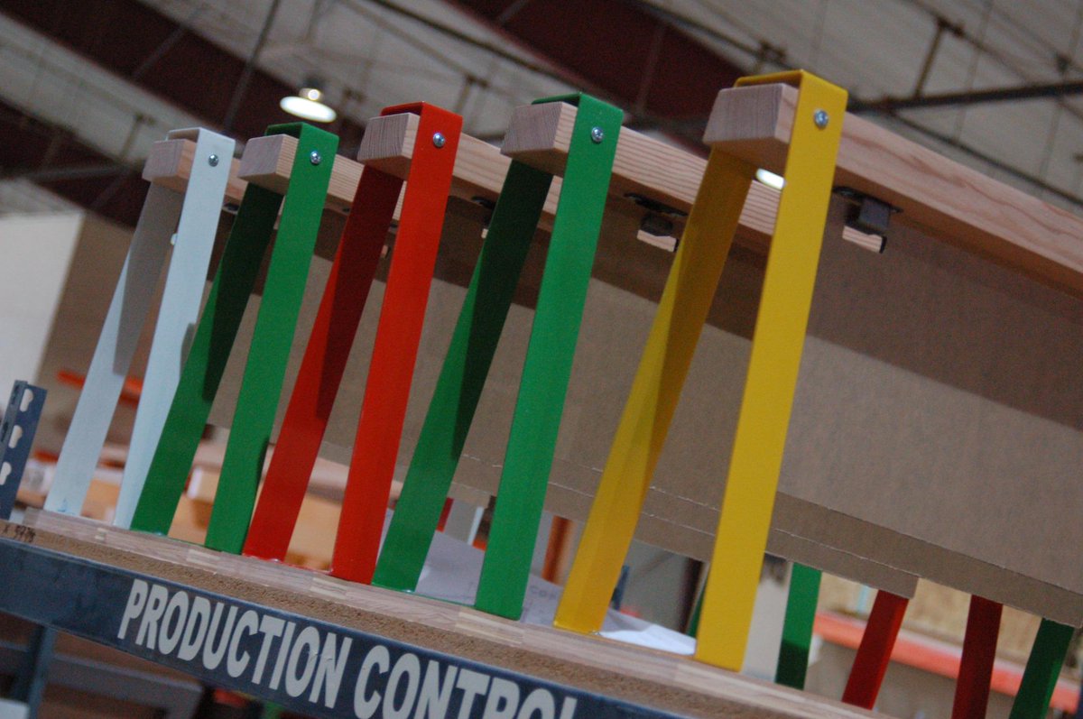 CDScandoit's tweet photo. rainbow in effect at CDS! #cdscandoit #design #color #rainbow #decor #manufacture #custom http://t.co/zSXpEYxKw2