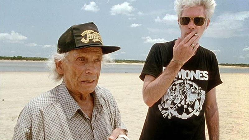 Happy birthday Jim Jarmusch! Pictured here with one of his heroes, writer-director-soldier-journalist Samuel Fuller. 