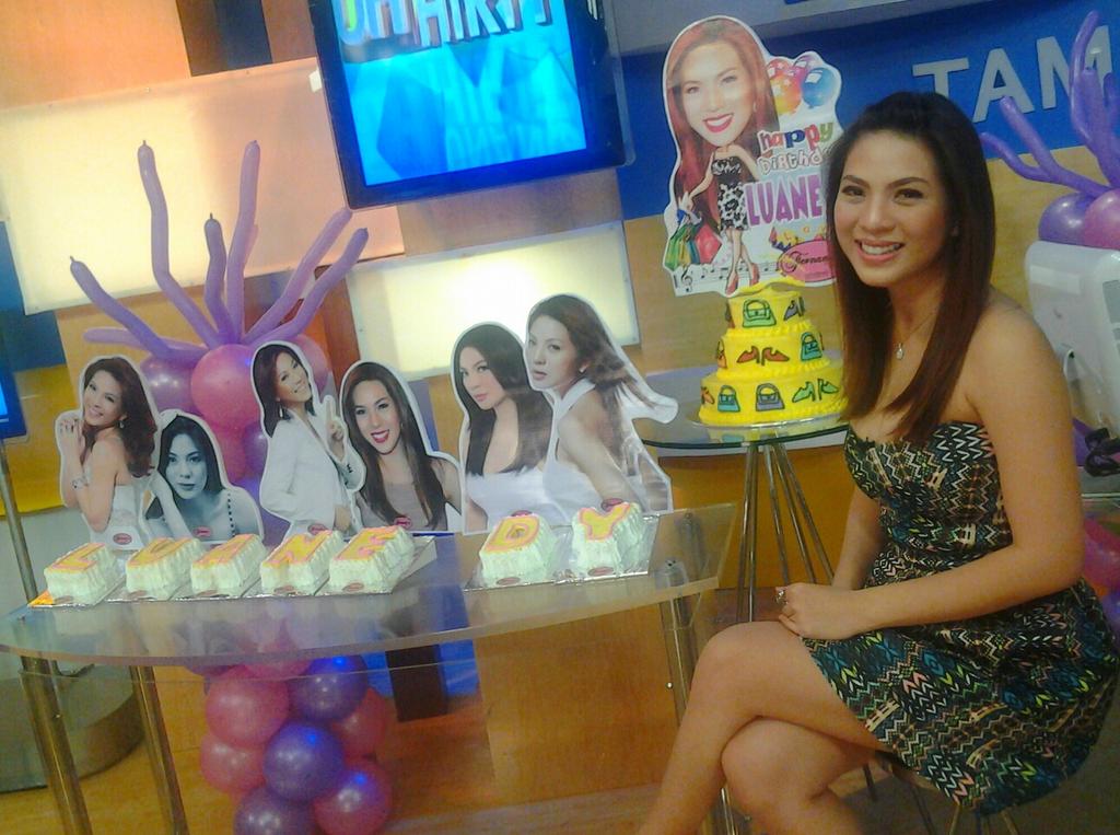 Mula sa iyong family, happy birthday, Luane Dy! :) 