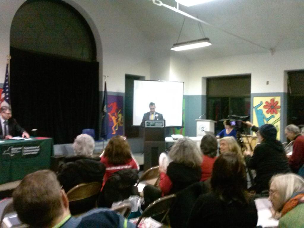 sethfreach's tweet photo. I just spoke at the NYS DEC public hearing to stop the AIM pipeline and the pollutants it will bring to our community http://t.co/HGggikS6HQ