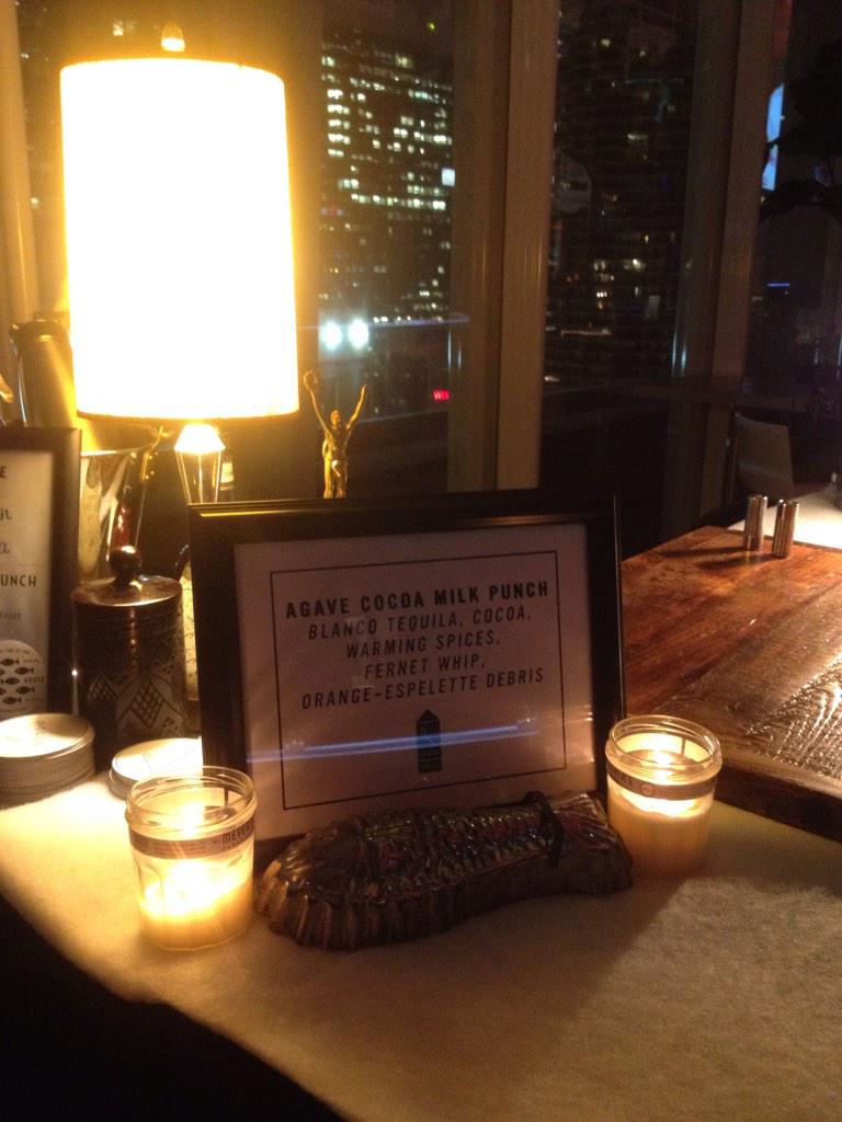 PunchHouseChi's tweet photo. Gettin set for the @Chicago_Reader #wintermixoff at @ROOFontheWit http://t.co/lCynSLGYTT