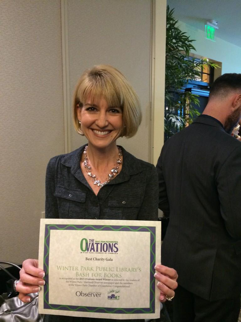 LibraryWP's tweet photo. WE WON! Best Charity Gala! #WPOvations http://t.co/t321dRFXsl