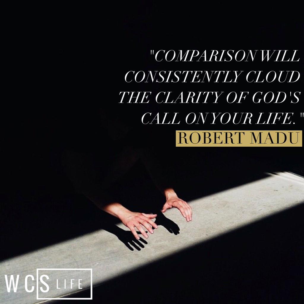 wcsdsl's tweet photo. Don't compare your life to others, rather live it according to how God guides and directs you. #wisdomthursdays http://t.co/Xalty6QNoL