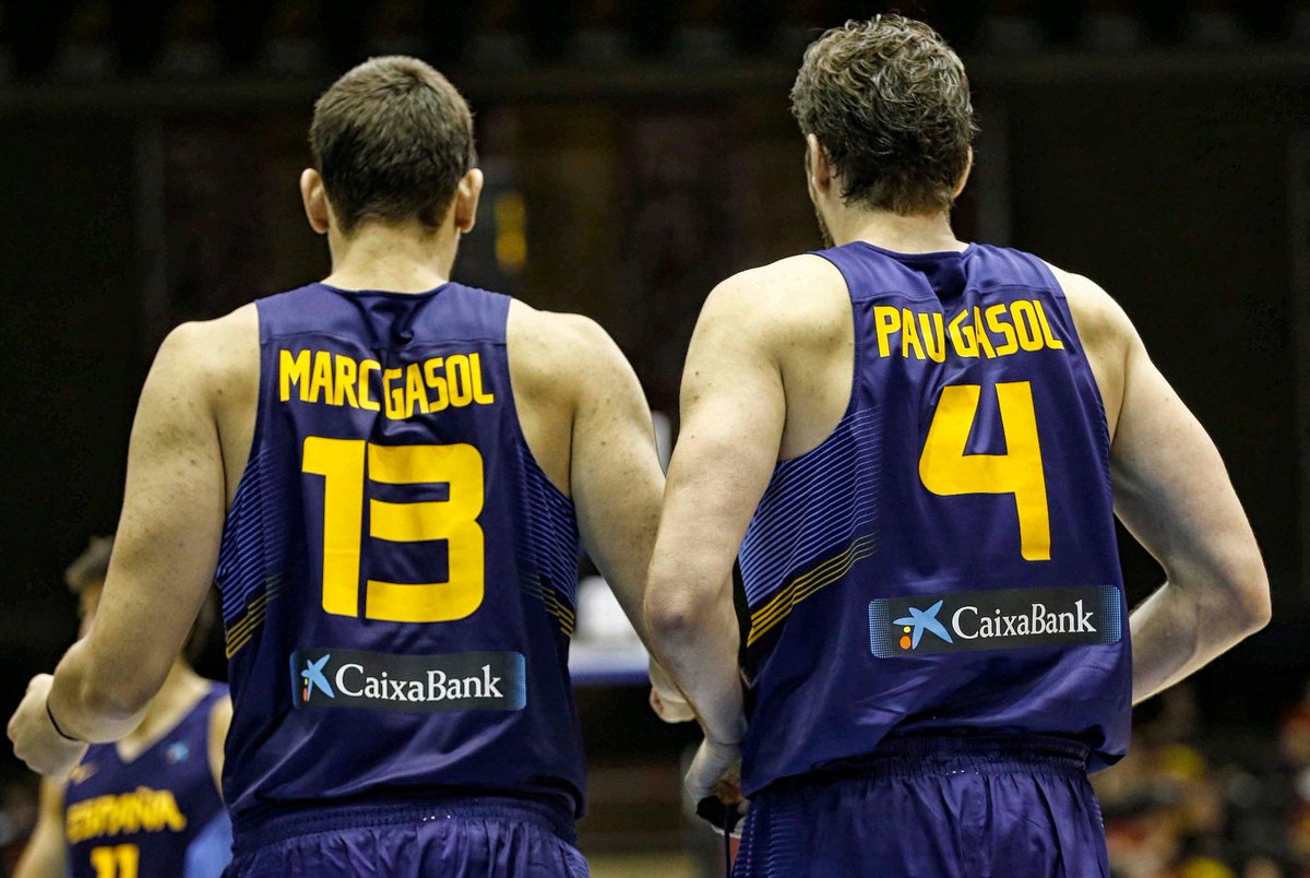 BaloncestoESP's tweet photo. Histórico!!! @paugasol y @MarcGasol serán titulares en el All Star Game de la NBA! El 15 de febrero en el Madison! http://t.co/p3jchcF23z
