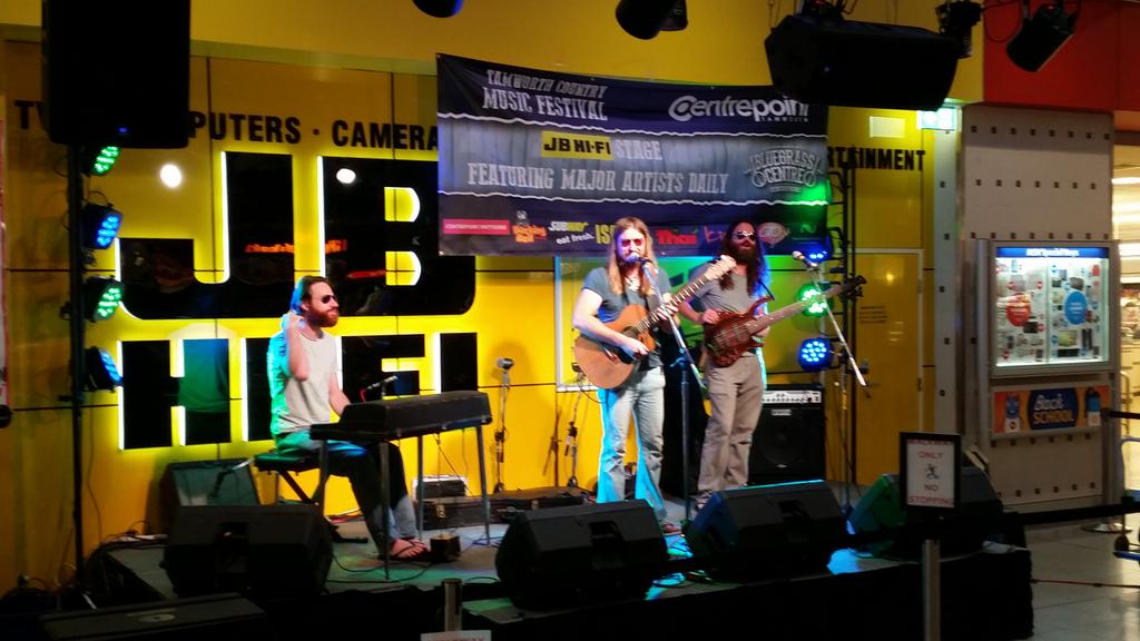 <a href="/AEBand/">Adam Eckersley Band</a> <a href="/JBTamworth/">JB Hi-Fi Tamworth</a> thanks so much for coming in. Great guys and all their success is very well deserved #legends