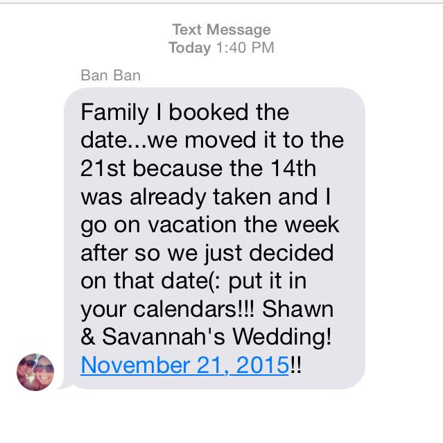 Yay I can't wait to see my bff get married ❤️👰👏