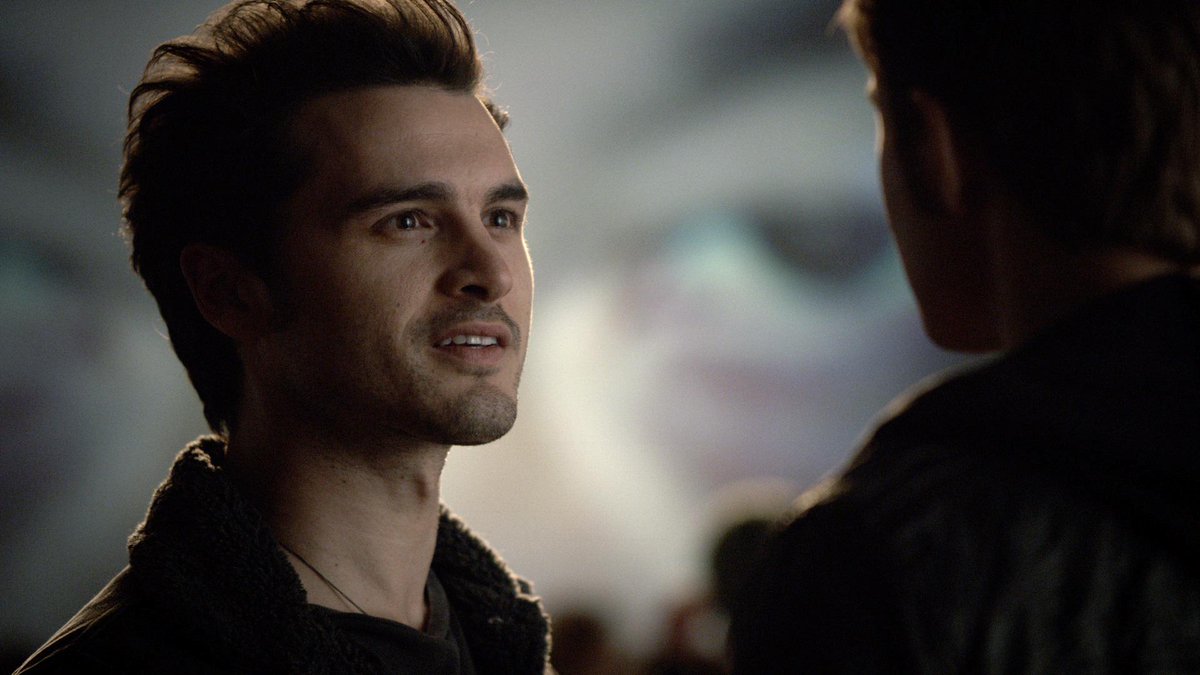 the vampire diaries on twitter what is enzo up to caption this