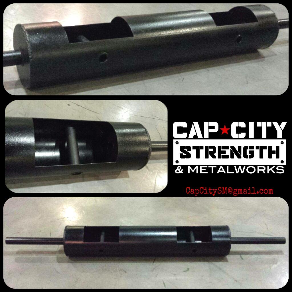 RenegadeMetalTX's tweet photo. 8" log in black made for @deadliftsanddogs and his buddy Angus. Thank you guys #crossfit #strongman #bodybuilding http://t.co/eSZDWjLU2G