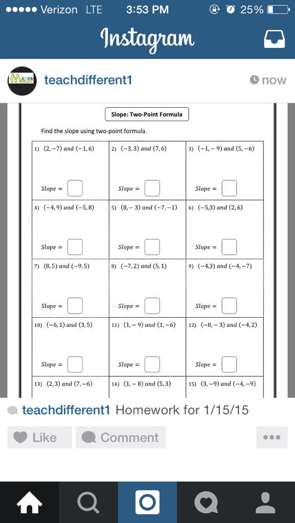 Homework for 1/15/15