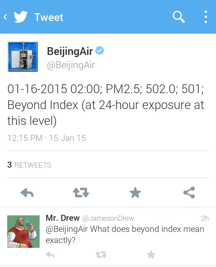 Lol "Beyond index"