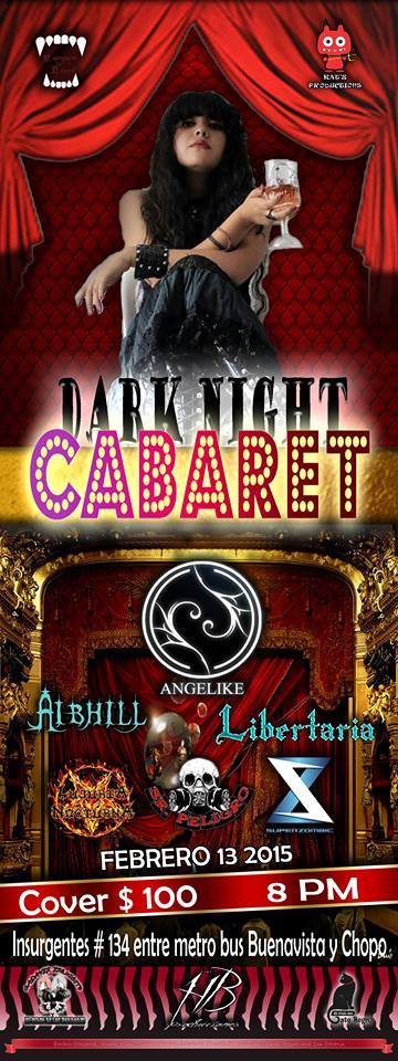 ARTANDMODELS's tweet image. Muy pronto, DARK NIGTH CABARET, \m/ (◣_◢) \m/ yeeah!!!