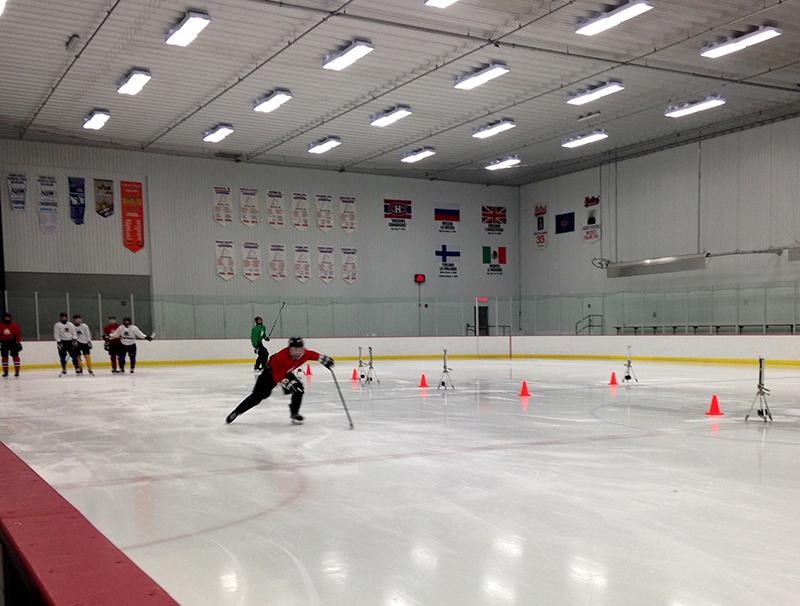 CIHAcademy's tweet image. On-ice testing for our Minor Midget boys with @NEXTtesting #NTI #Results #TrainingBenchmarks