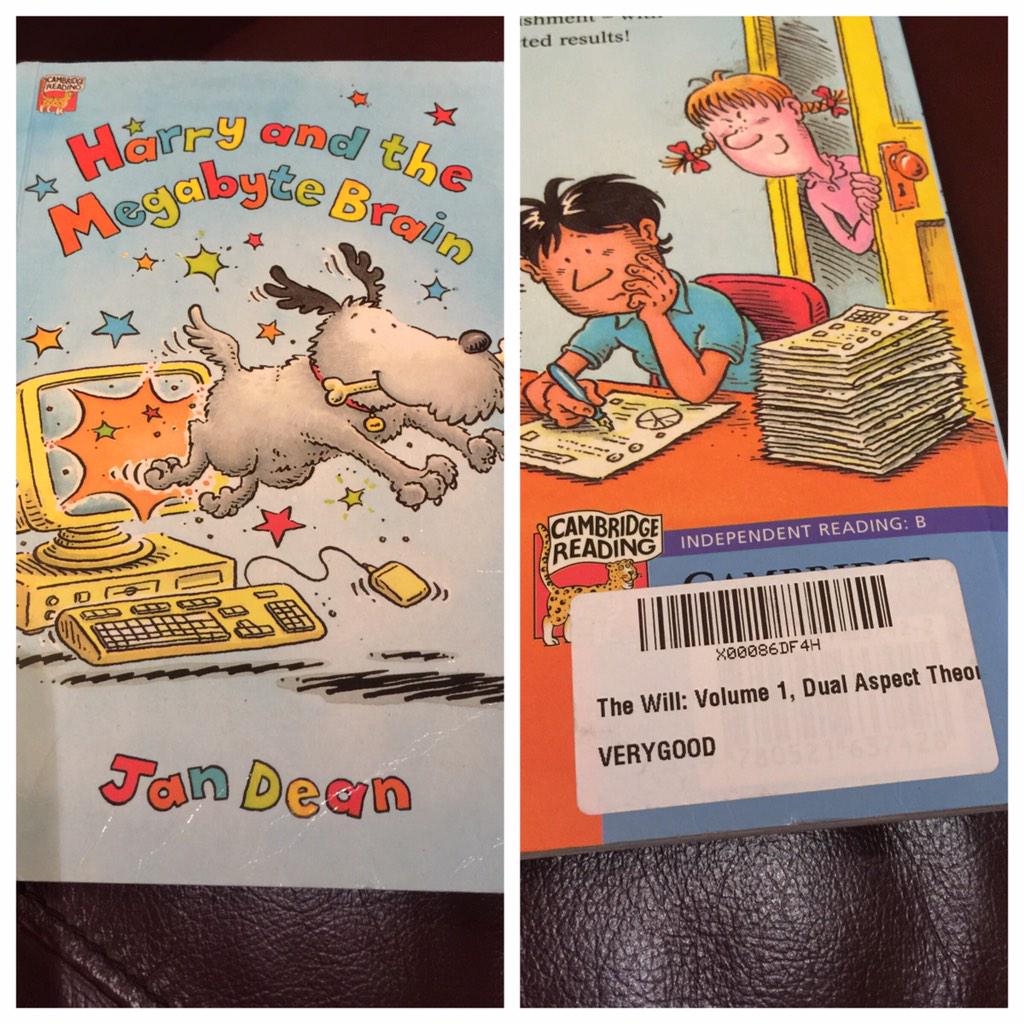 craigafrench's tweet image. I ordered a copy of O'Shaughnessy's The Will, Volume 1, and this arrived. #bookfail