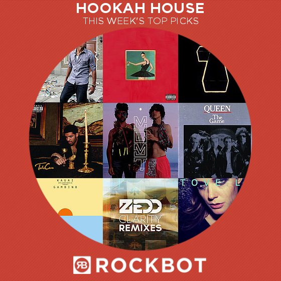 hookahhouseKS's tweet photo. This Week's Top @GetRockbot Picks at Hookah House http://t.co/rnP5GVAcso