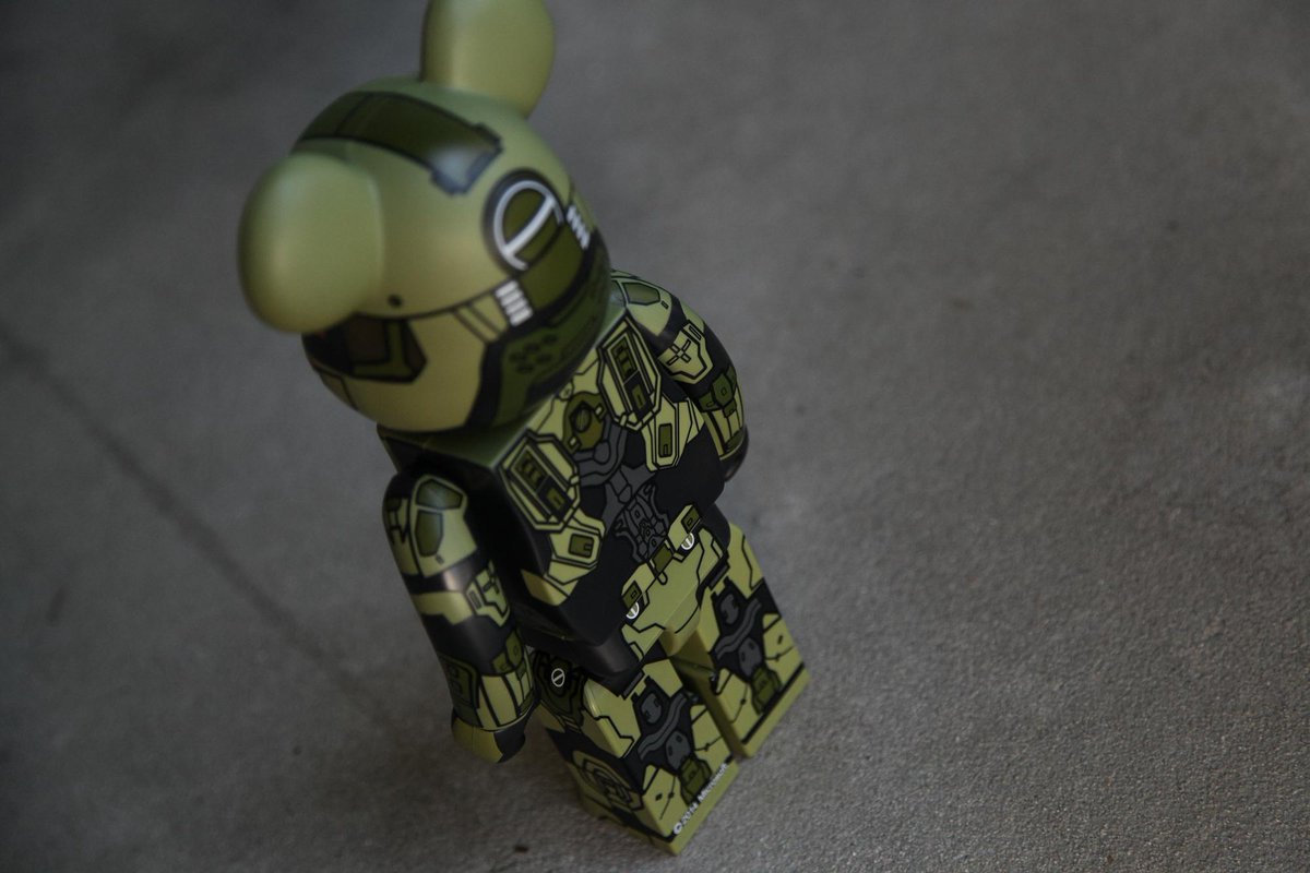master chief bearbrick
