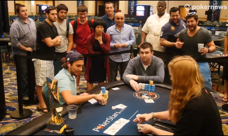 PokerNews's tweet photo. VIDEO: Ilkin Garibli talks about defeating Joe Kuether heads-up for #PCAHR title. http://t.co/z6u6zcgAMo #Interview http://t.co/JRiX1Rbpet