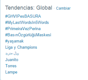 RBB1907_'s tweet photo. @Auron0 SOMOS TT MUNDIAL!!!! IMPRESIONANTE! #GHVIPesBASURA http://t.co/DAb5eGNbf7